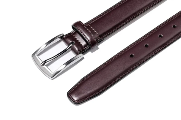 Leather Single Buckle(Red, 36in)