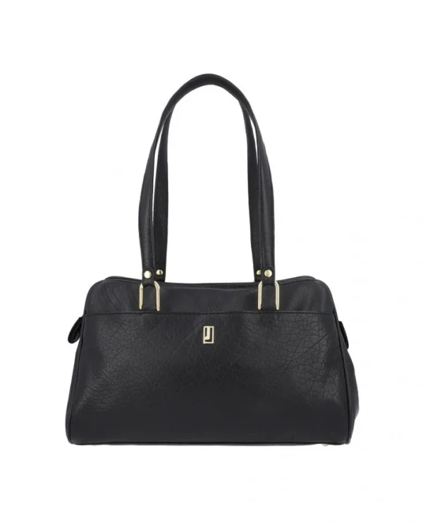 Crepe Jasmine Handbag Colour Black