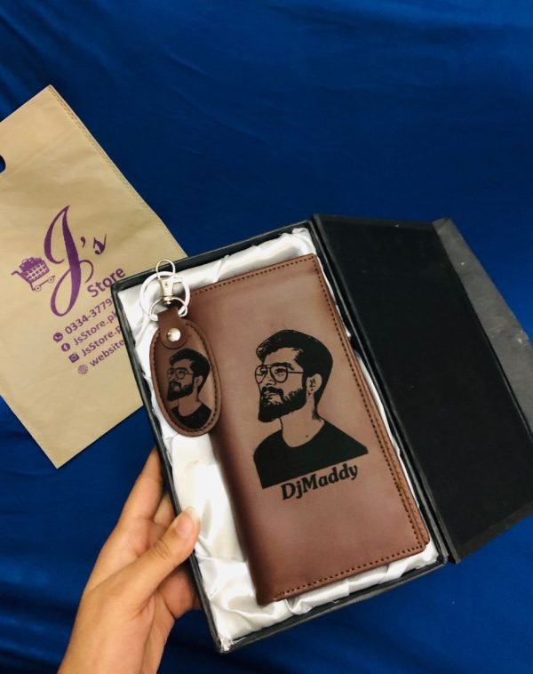 Gents Long Wallet & Keychain