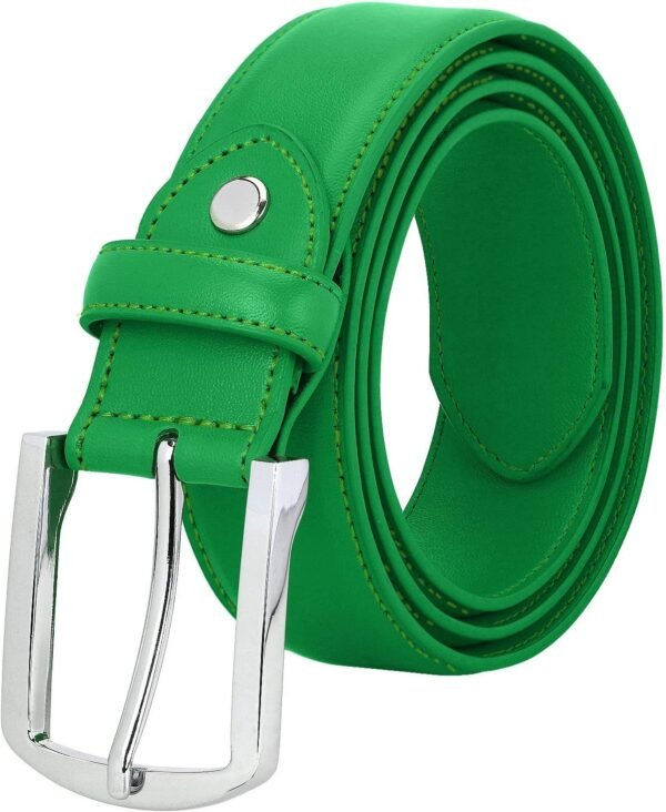 Leather Belt Single Prong Buckle