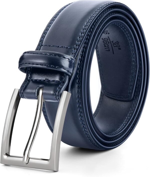 Leather Belt Single Prong Buckle