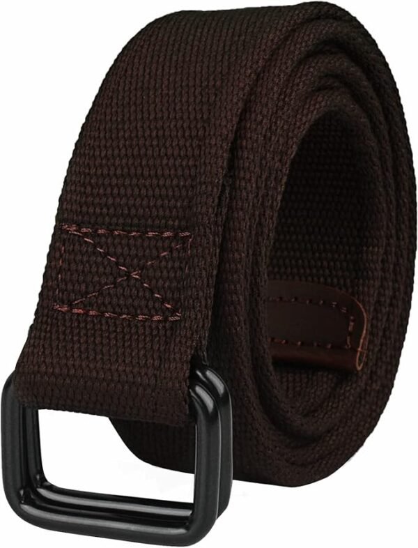 Double Ring Big Belts Brown