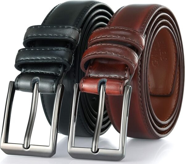 Leather Belt Double Loop Keeper