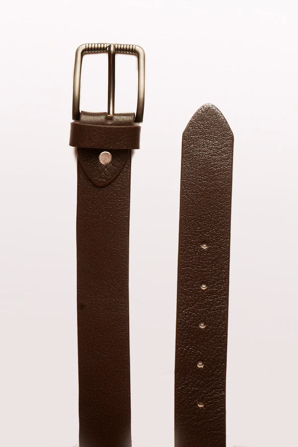 Single Side Belt Dark Brown