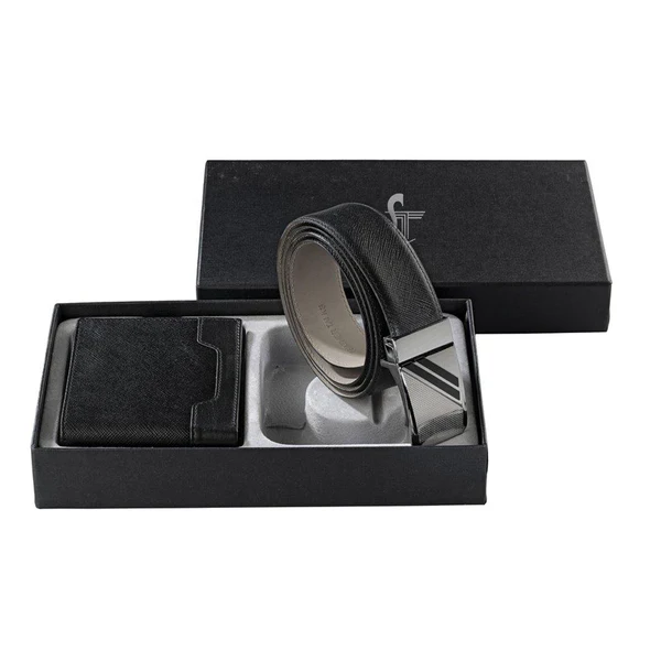 Men's Wallet & Belt Gift Set