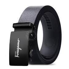 leather belt Auto lock, adjustable