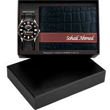 Name on Wallet & Watch Set