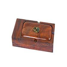 Handcrafted Wooden Ashtray