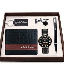 Leather Black Gift Set 5 in 1