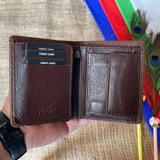 Genuine Leather Brown Coat Wallet